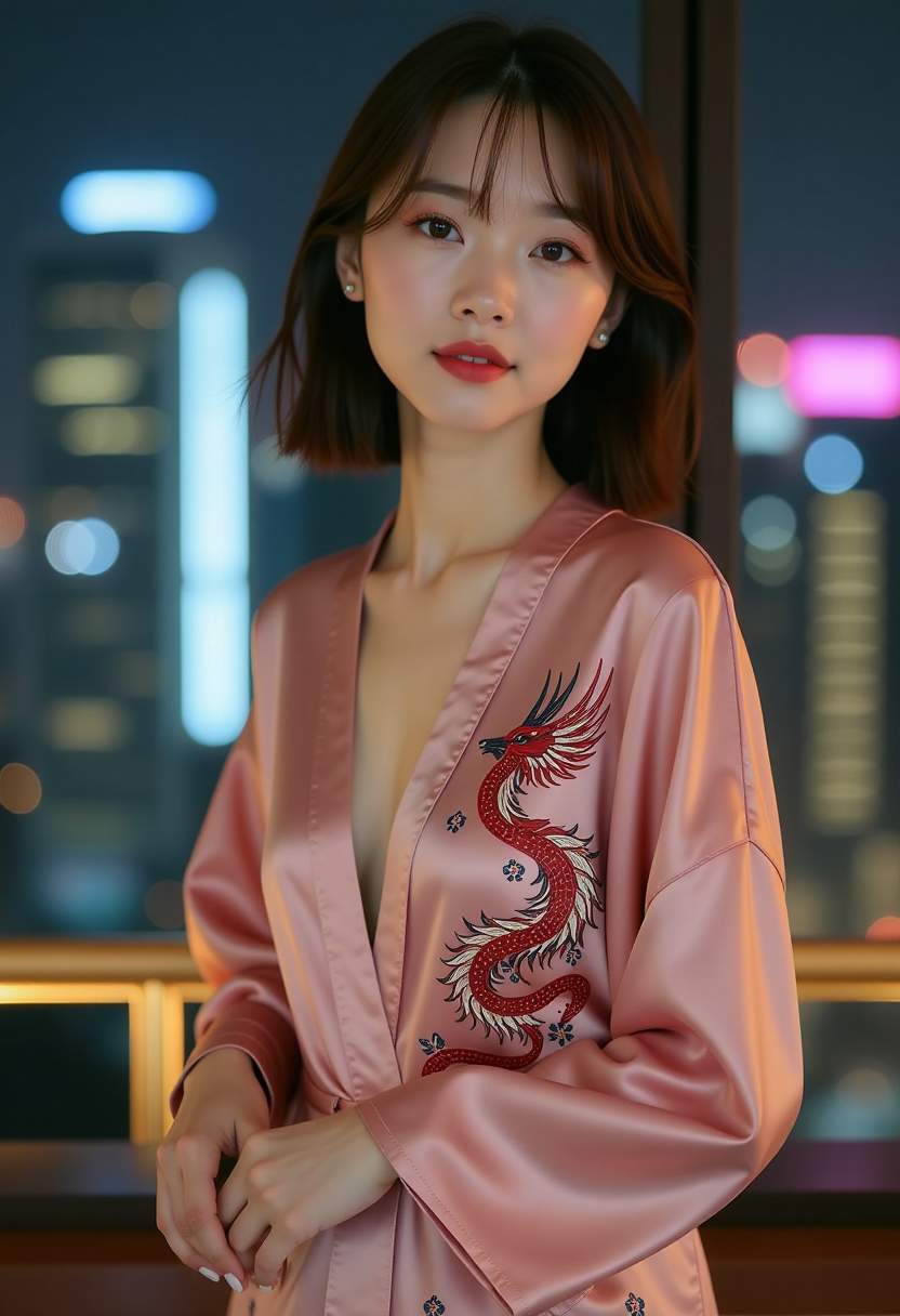 AI还原晚自习后的林荫道